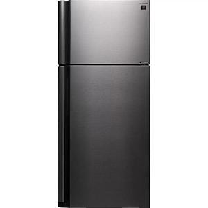 Холодильник с морозильником Sharp SJXE59PMSL